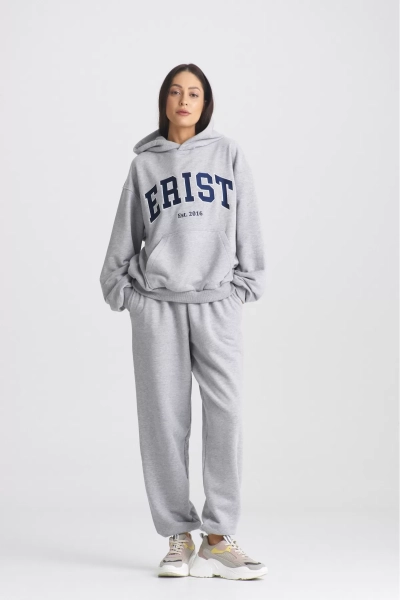 Худи ERIST Grey Melange