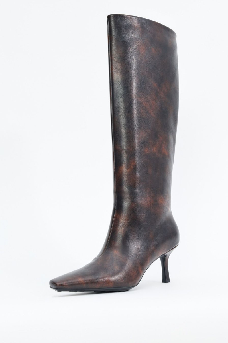 Высокие сапоги Lera Nena, цвет: коричневый LNU.402.15909.701 купить онлайн