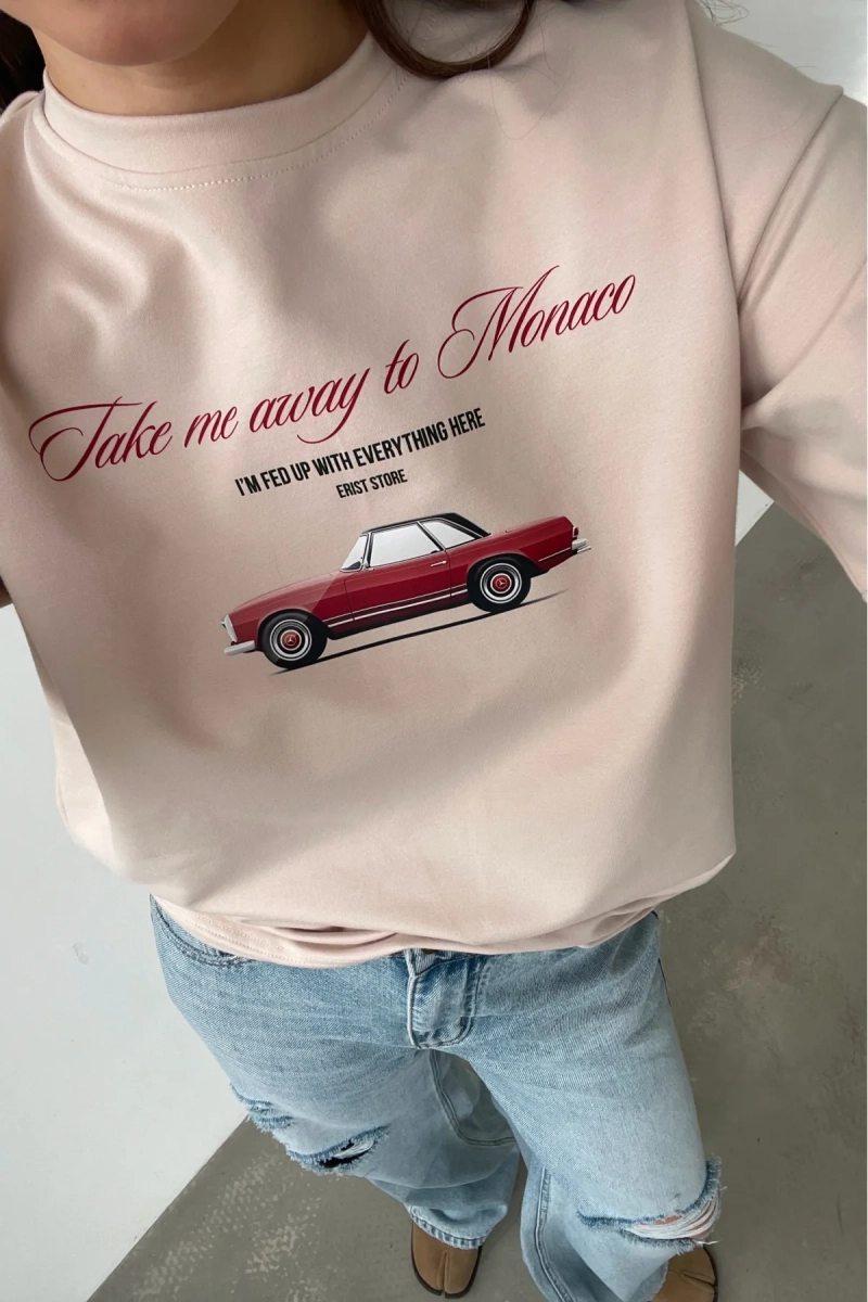 Футболка Монако Erist store, цвет: бежевый, НФ-00003345 купить онлайн