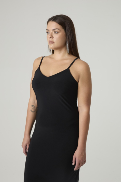 Платье-комбинация из трикотажа 4forms, цвет: Черный, 65472 купить онлайн