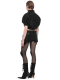 Юбка-баска из денима RUNWAY CAPPAREL.21est, цвет: Черный, CAP.189.231.1 купить онлайн
