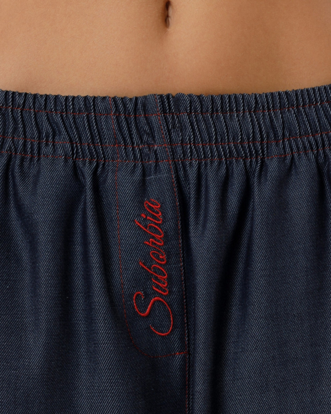 Брюки DESIRE URBAN Denim Suborbia, цвет: dark blue, 05510 купить онлайн