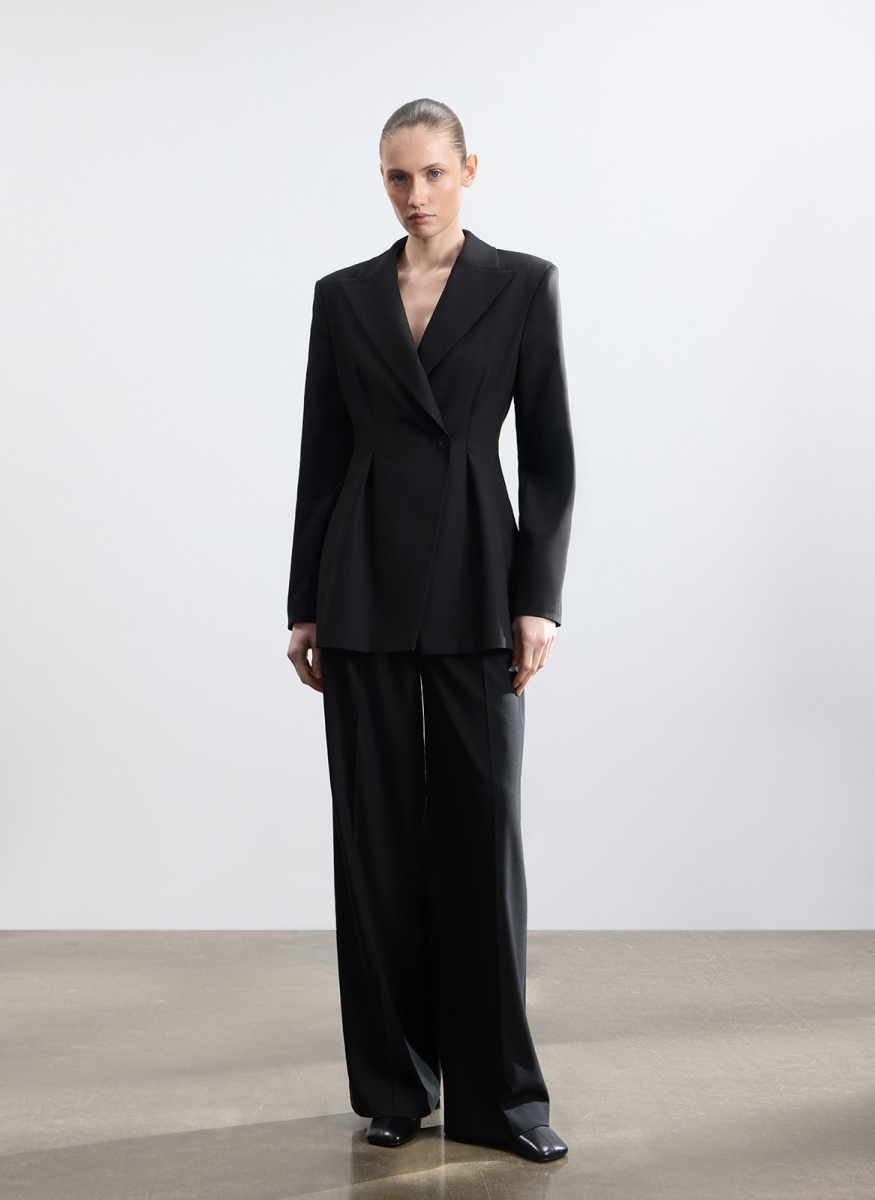 Жакет приталенный ALL WE NEED, цвет: Черный, 2602W1257-01 купить онлайн