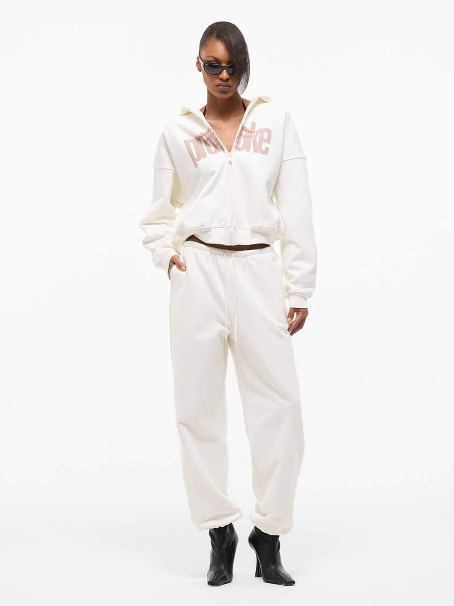 Худи на молнии "Провокация" FRHT&OUT OF REACH, цвет: молочный, HDZPRVKMLK купить онлайн