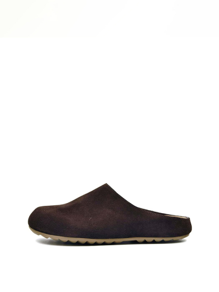 Сабо из натуральной замши