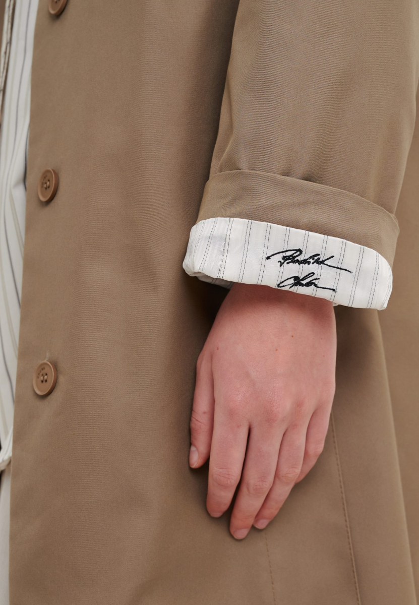 Тренч со съемным кейпом CHUBA, цвет: Тауп, НФ-00001005 купить онлайн