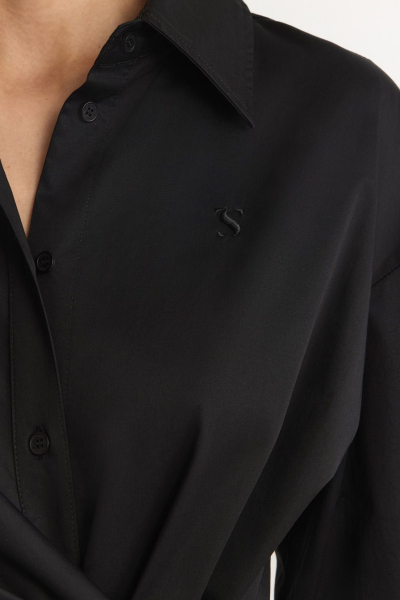 Платье из смесового хлопка TOPTOP, цвет: Черный, TTS.011.17060.900 купить онлайн