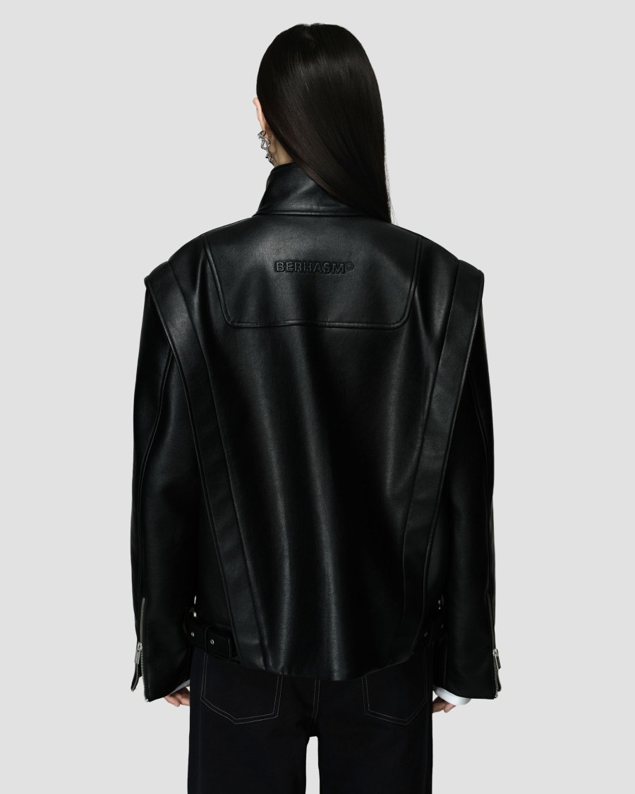 Куртка Кожаная Nightfall Jacket Berhasm, цвет: Черный jac25-1-black |новая коллекция купить онлайн