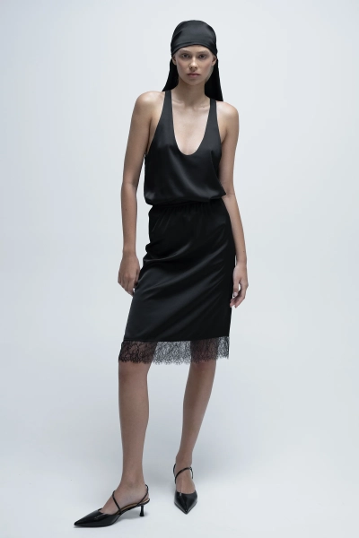 Юбка Yamoto LookSee, цвет: Черный,  купить онлайн