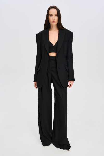Пиджак приталеный F/W 24/25 Label .B, цвет: black, Jc.30.3.0365BLC со скидкой купить онлайн