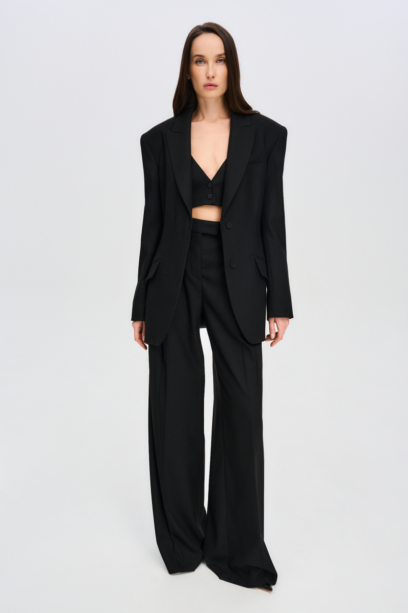Пиджак приталеный F/W 24/25 Label .B, цвет: black, Jc.30.3.0365BLC купить онлайн