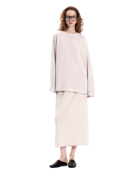 Юбка Angora PUDRA, цвет: молочный, PUDRA0757 купить онлайн
