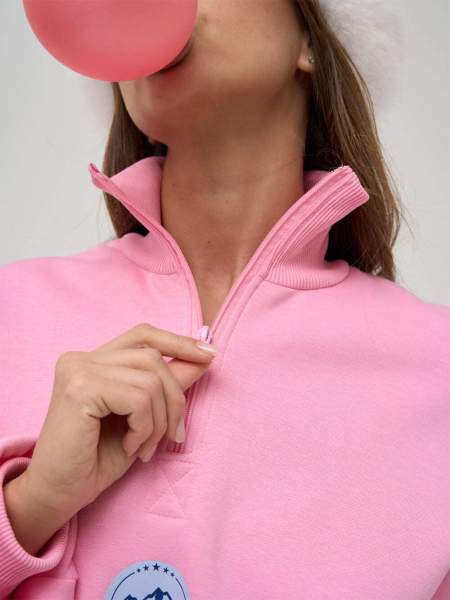 Анорак с начесом "SOUL BLISS" ONSI, цвет: PINK,  купить онлайн