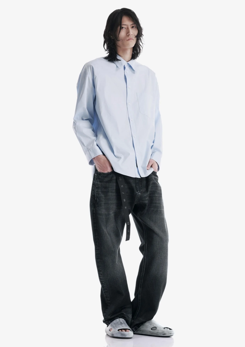 Свободные джинсы KRAKATAU, цвет: Черный, Rm238-1 купить онлайн