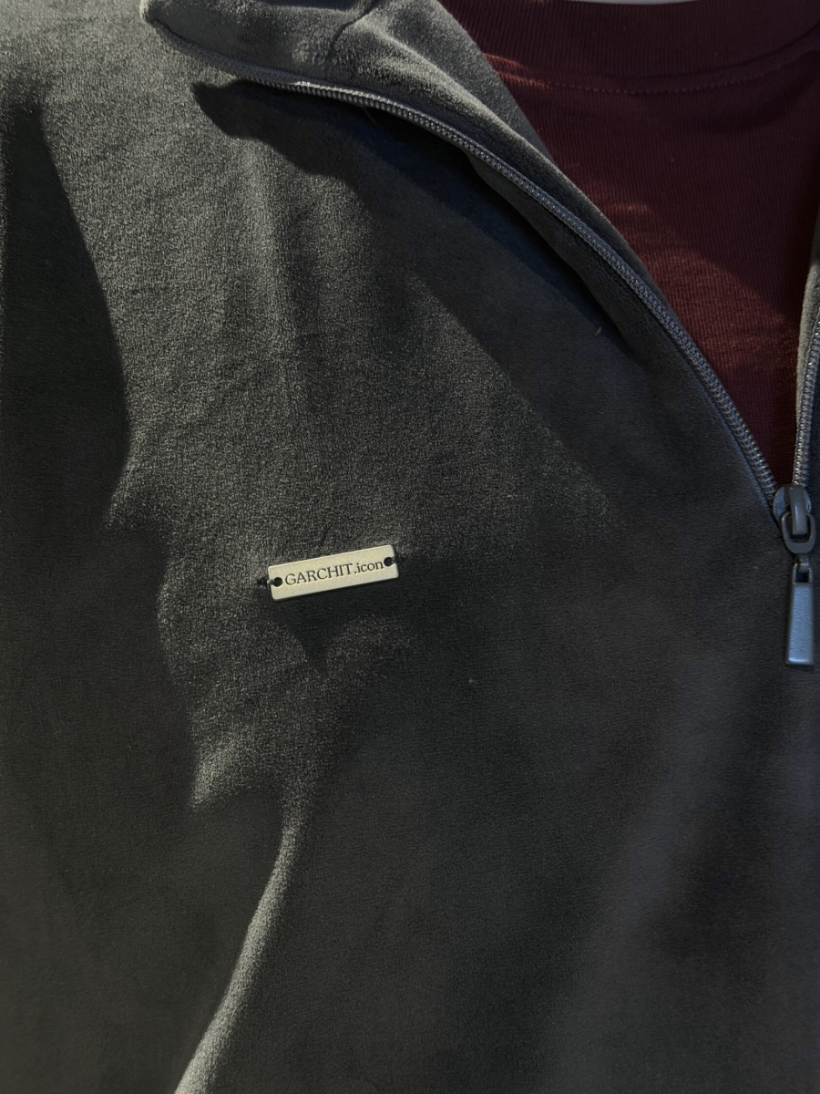 Анорак Велюр мужской GARCHIT, цвет: серый, GMVelAnGr купить онлайн