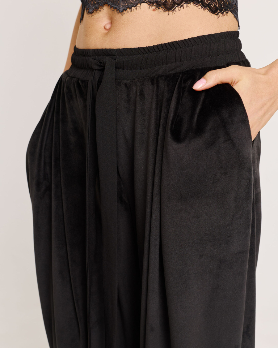 Брюки-шаровары BLACK Anmuse, цвет: Черный, TR25W214-BLC купить онлайн