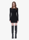 Платье THIN MINI FABLE, цвет: Черный, DRS-FBL-THNMN-BLCK купить онлайн