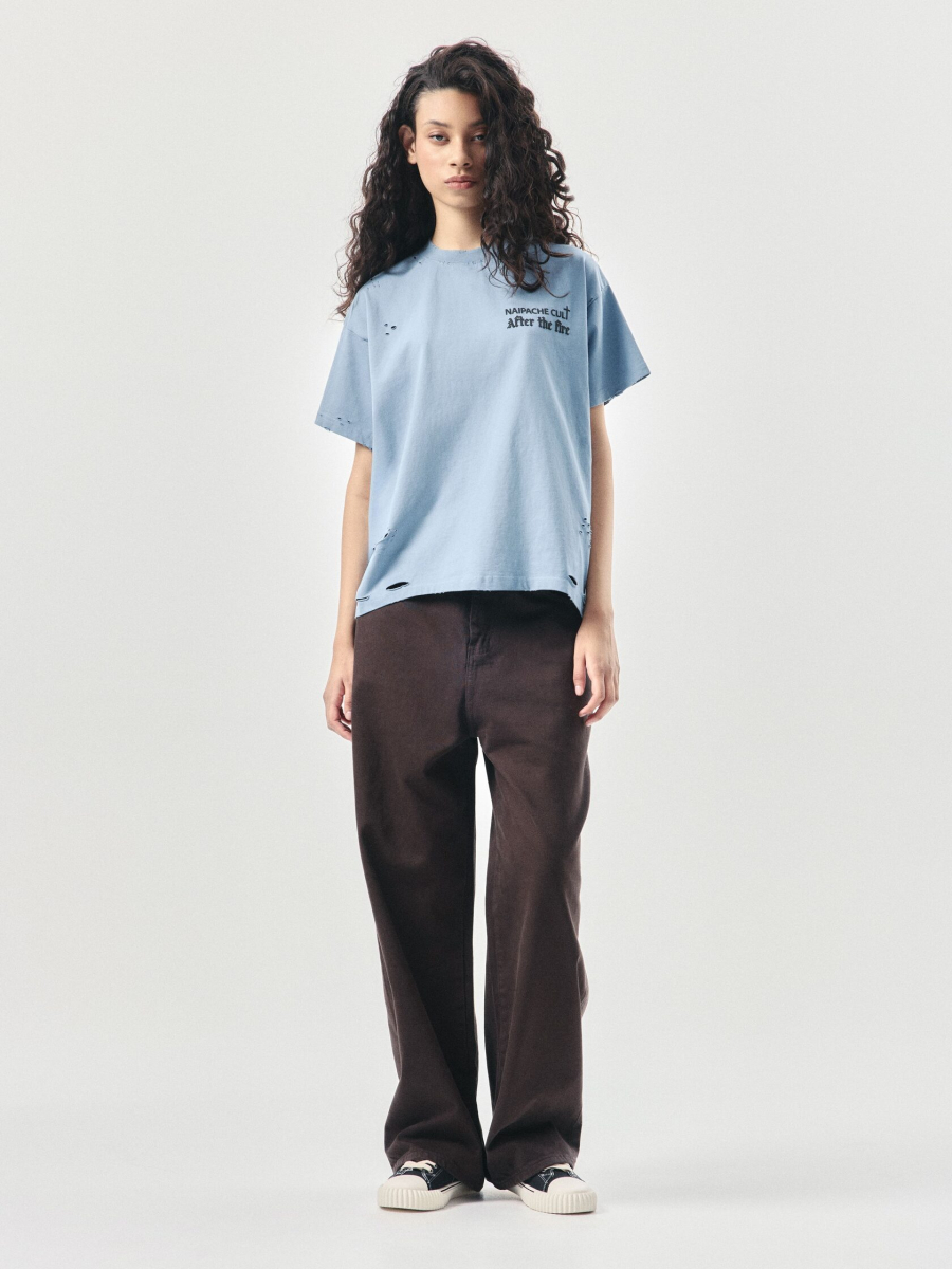 Футболка Священный архив NAIPACHE, цвет: синий, 2611005200 купить онлайн