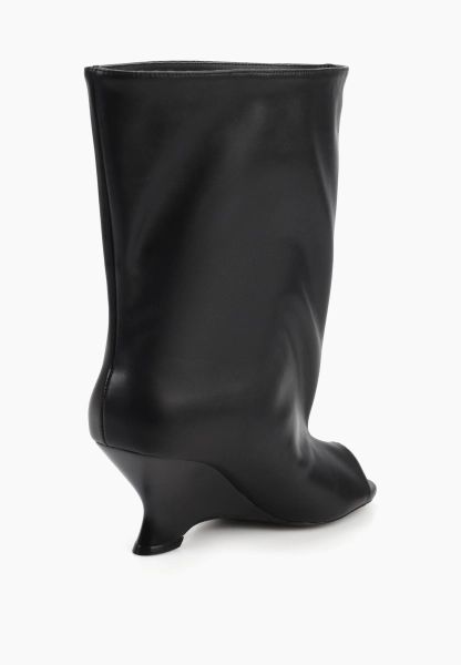 Ботильоны из экокожи SBALO, цвет: Черный SN101 купить онлайн