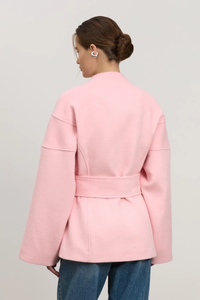 Пальто приталенного силуэта Mollis, цвет: светло-розовый, 18-01-4160/1 купить онлайн