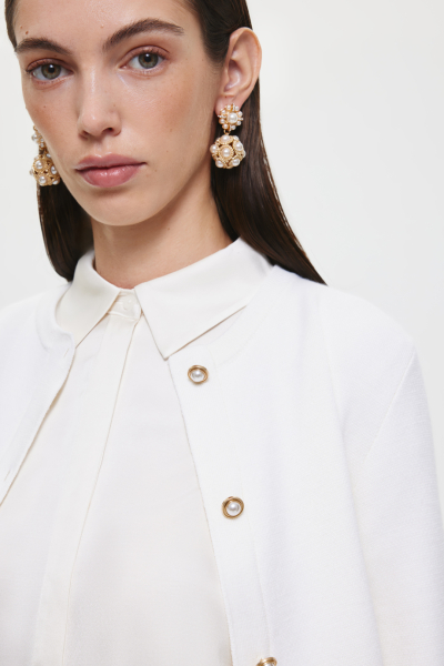 Шерстяной кардиган DREAMS BY ALENA AKHMADULLINA, цвет: молочный, 225104140304244/113000 купить онлайн