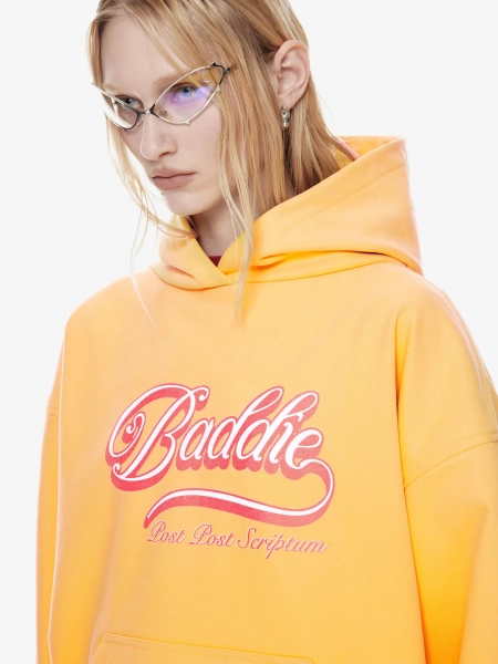 Худи с принтом "Бадди" POST POST SCRIPTUM, цвет: Желтый, 1125.009.00.14.701 купить онлайн