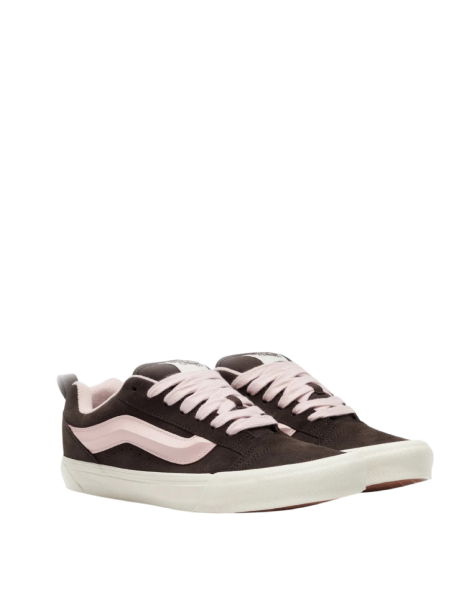 Кеды Vans Knu Skool shvetsov store, цвет: brown rose pink VN000D75O3N купить онлайн