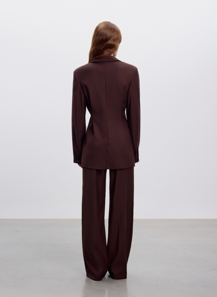 Брюки прямые ALL WE NEED, цвет: коричневый, 2604W1651-19 купить онлайн