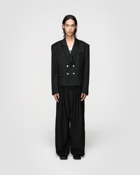 Пиджак Shortened Blazer Berhasm, цвет: Черный bla24-8-black |новая коллекция купить онлайн