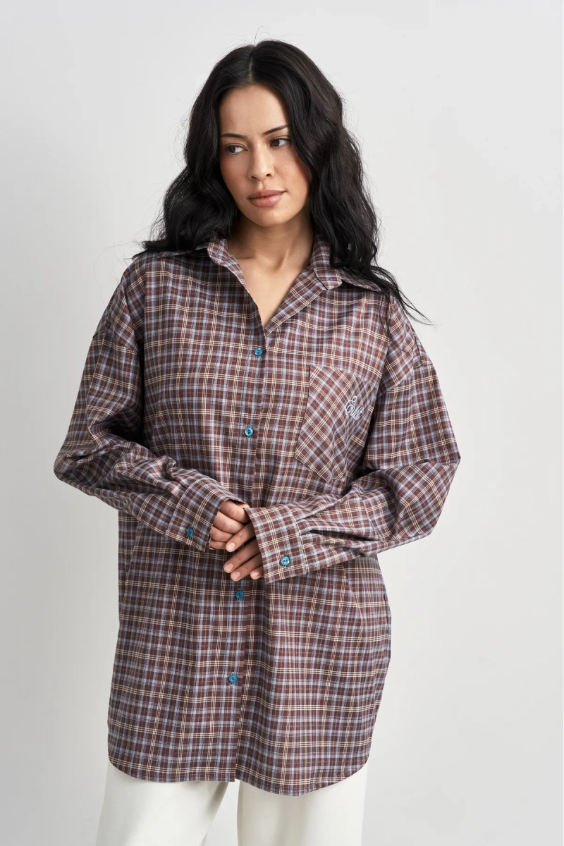 Рубашка в клетку