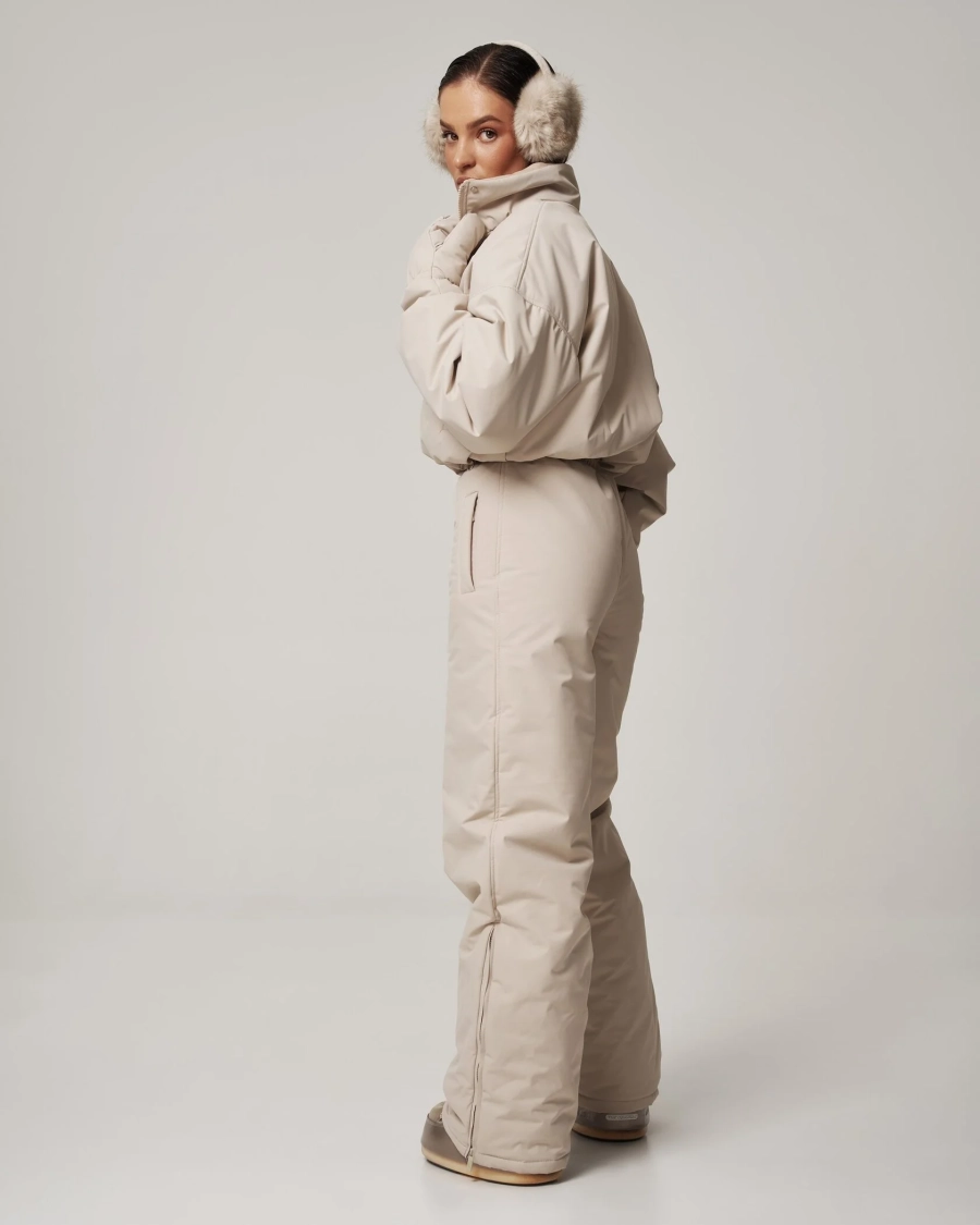 Горнолыжный комбинезон SKI YONS MOONBEAM YONS, цвет: бежевый, YO-752 купить онлайн