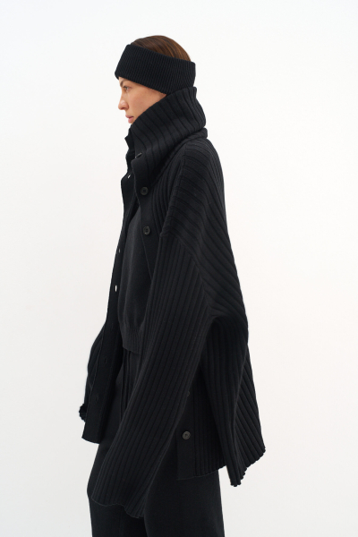 Кардиган «Ото» Mankova, цвет: Черный, SS26-003 купить онлайн