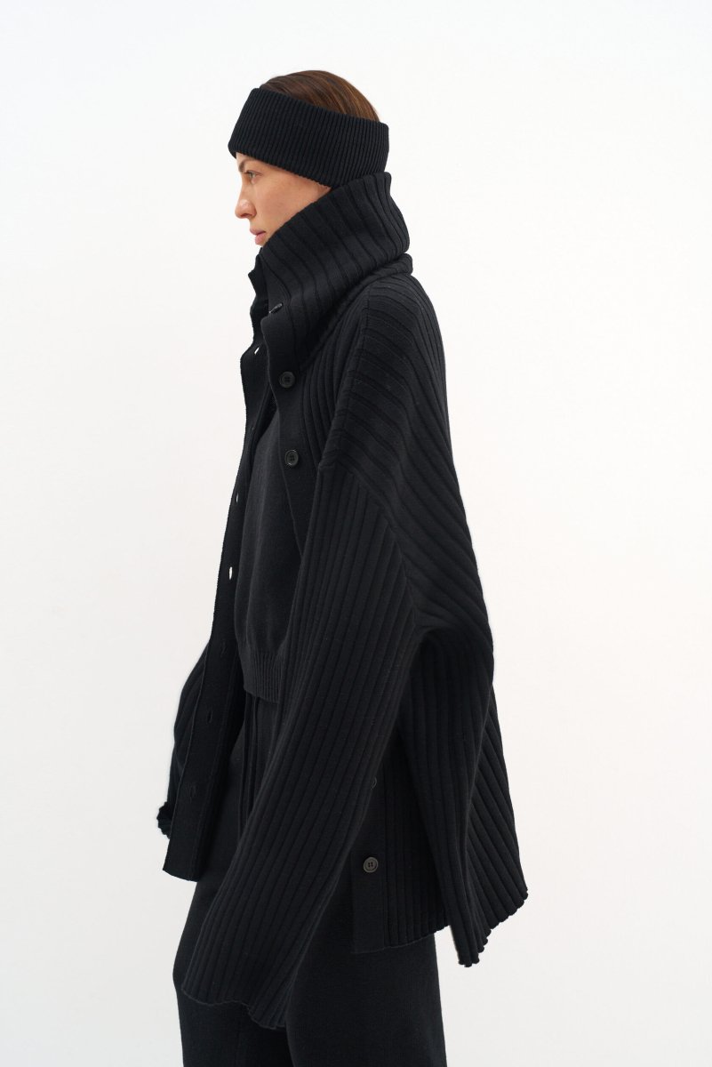 Кардиган «Ото» Mankova, цвет: Черный, SS26-003 купить онлайн