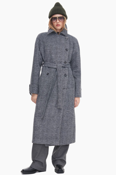 Шапка из смесовой шерсти мериноса TOPTOP, цвет: хаки TT.601.15344.510 купить онлайн