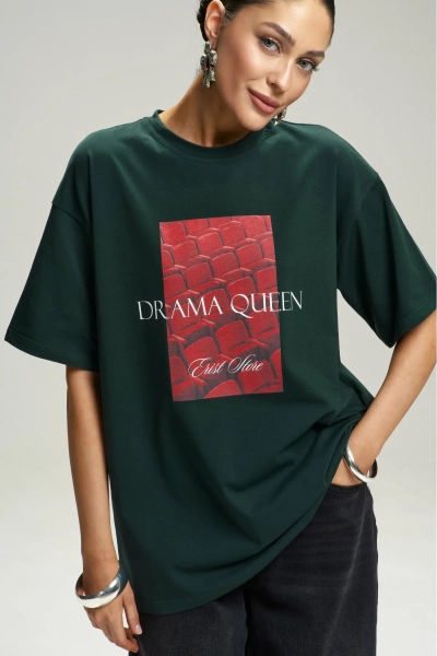 Футболка Dramma Queen Green