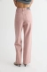 Джинсы прямые Daisyknit, цвет: розовый,  купить онлайн