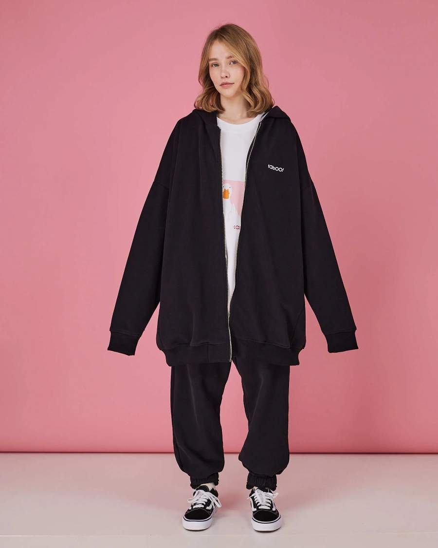 Табуха зип TABOO, цвет: Черный, Tz10 купить онлайн