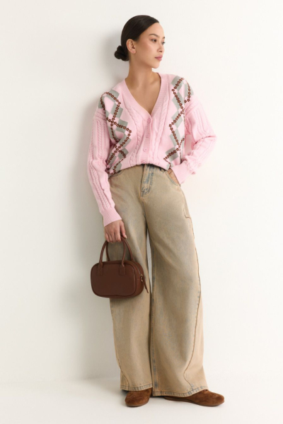 Джинсы из 100% хлопка