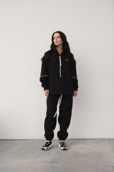 Анорак с начёсом Flow MINI, цвет: Черный, НФ-00000442 купить онлайн