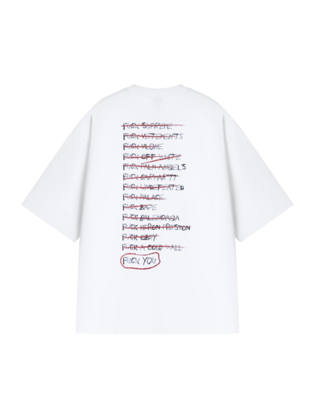 Футболка с принтом FRHT, цвет: цвет, TSFCKWHT купить онлайн