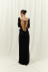 Платье open back long