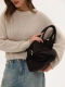 Сумка BARBARA brand salad, цвет: gold suede brown  купить онлайн