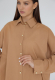 Рубашка WooLook, цвет: кэмэл, LV/Sammy/W/Camel купить онлайн
