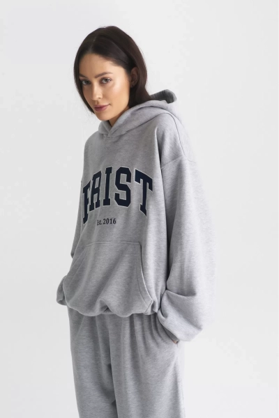 Худи ERIST Grey Melange