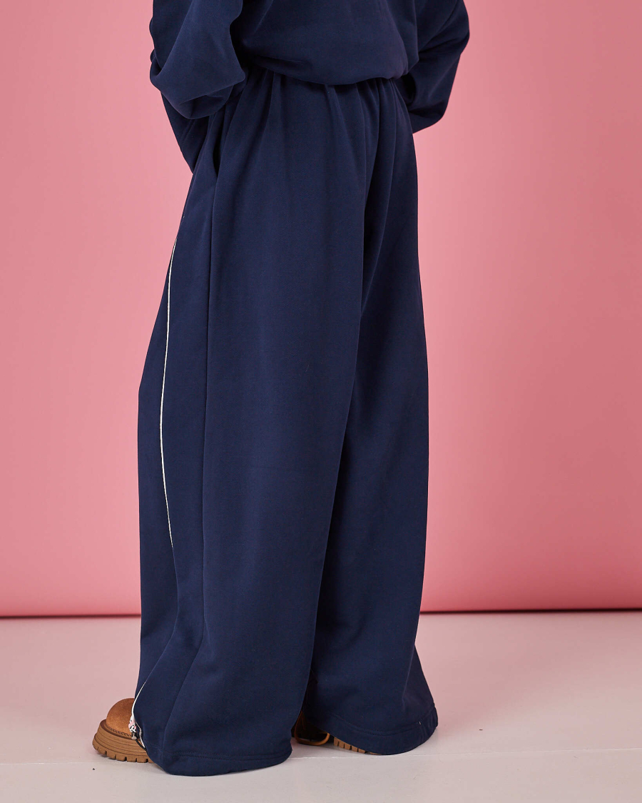 Джоггеры с кантом TABOO, цвет: синий, DgUBlue купить онлайн