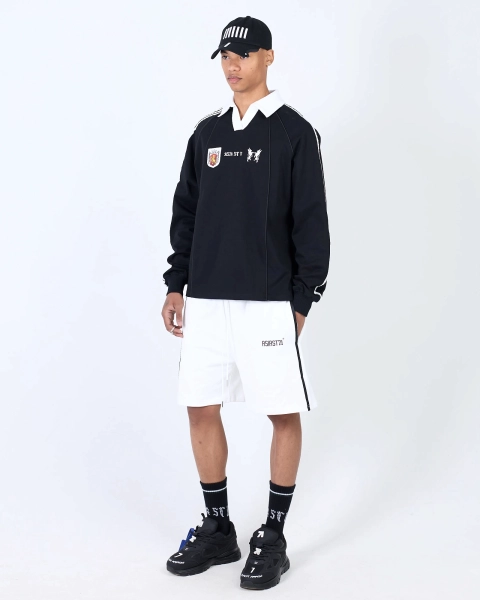 Шорты с лампасами 500GR ASIA ST 71, цвет: белый, Ast71.shorts-stripes-wh купить онлайн