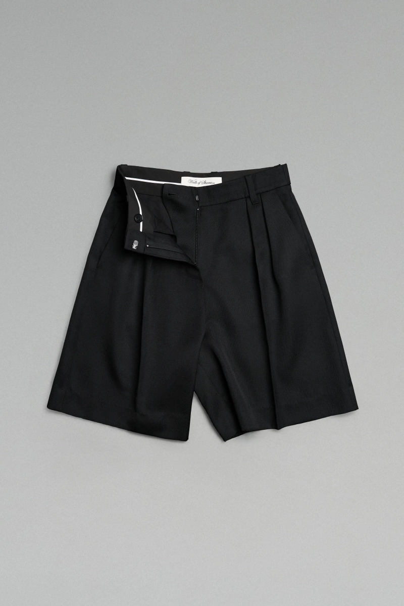 Шорты из костюмной ткани WALK OF SHAME, цвет: Черный,  купить онлайн