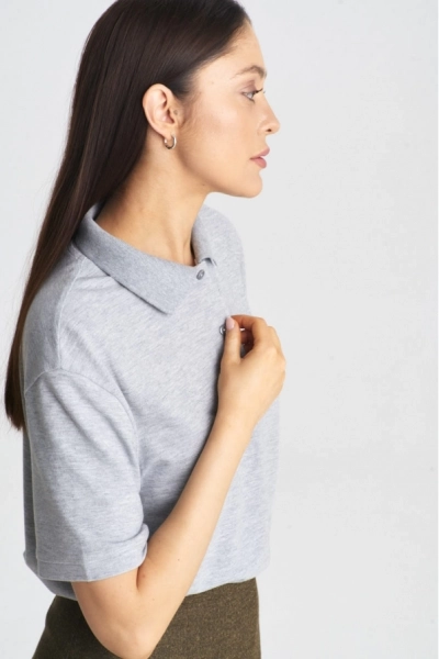 Поло Grey Melange