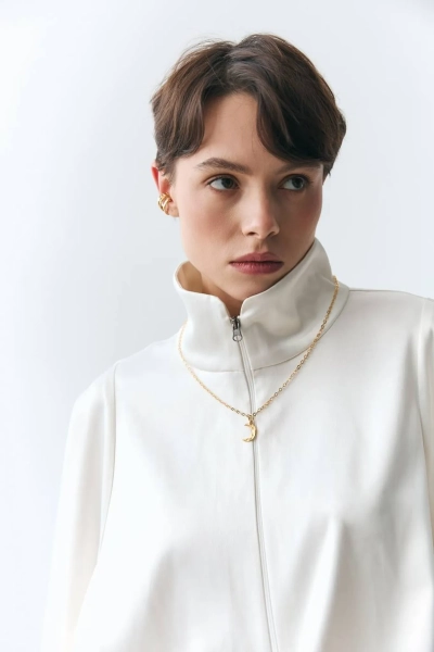 Серебряная серьга-кафф «Фактуры» SBLESKOM, цвет: позолота, 22186 купить онлайн