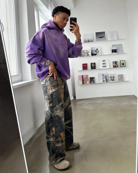 Худи Hoodie Paradise Brûler d'Amour, цвет: violet, BF2404C-3011-93 купить онлайн